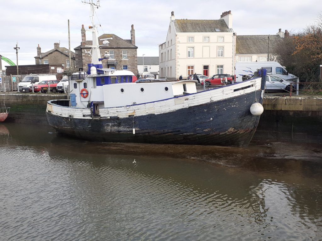 Dismantling of Trawler in Lancaster
