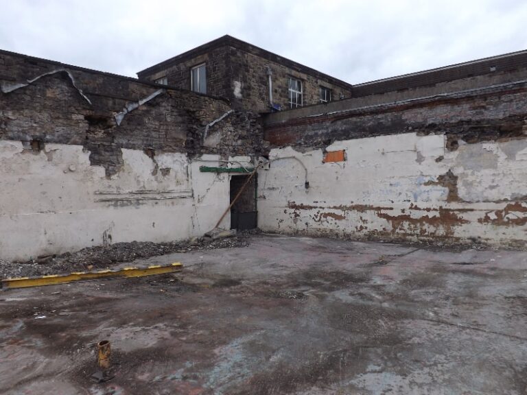 Lodge Mill Demolition Burnley