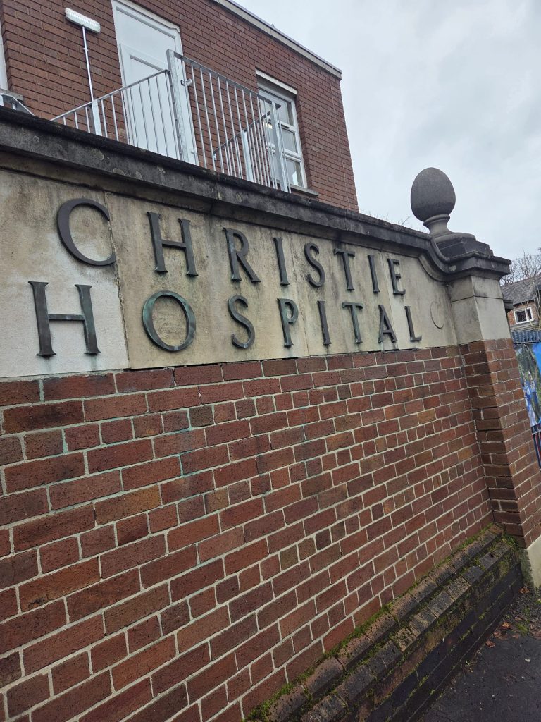 Christie Hospital demolition works in progress