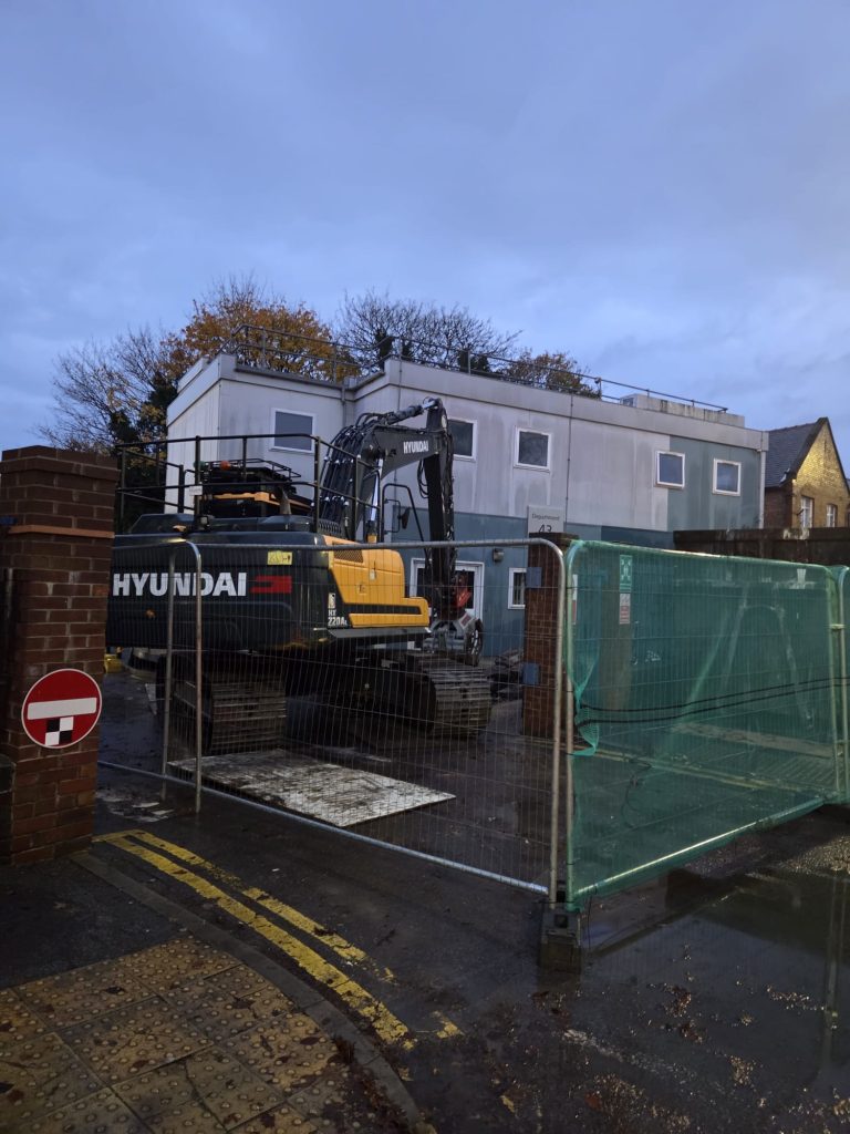 Christie Hospital demolition — Hardcore Crushing Lancashire