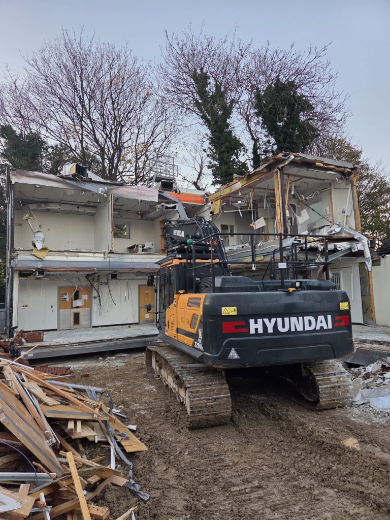 Christie Hospital — works near completion