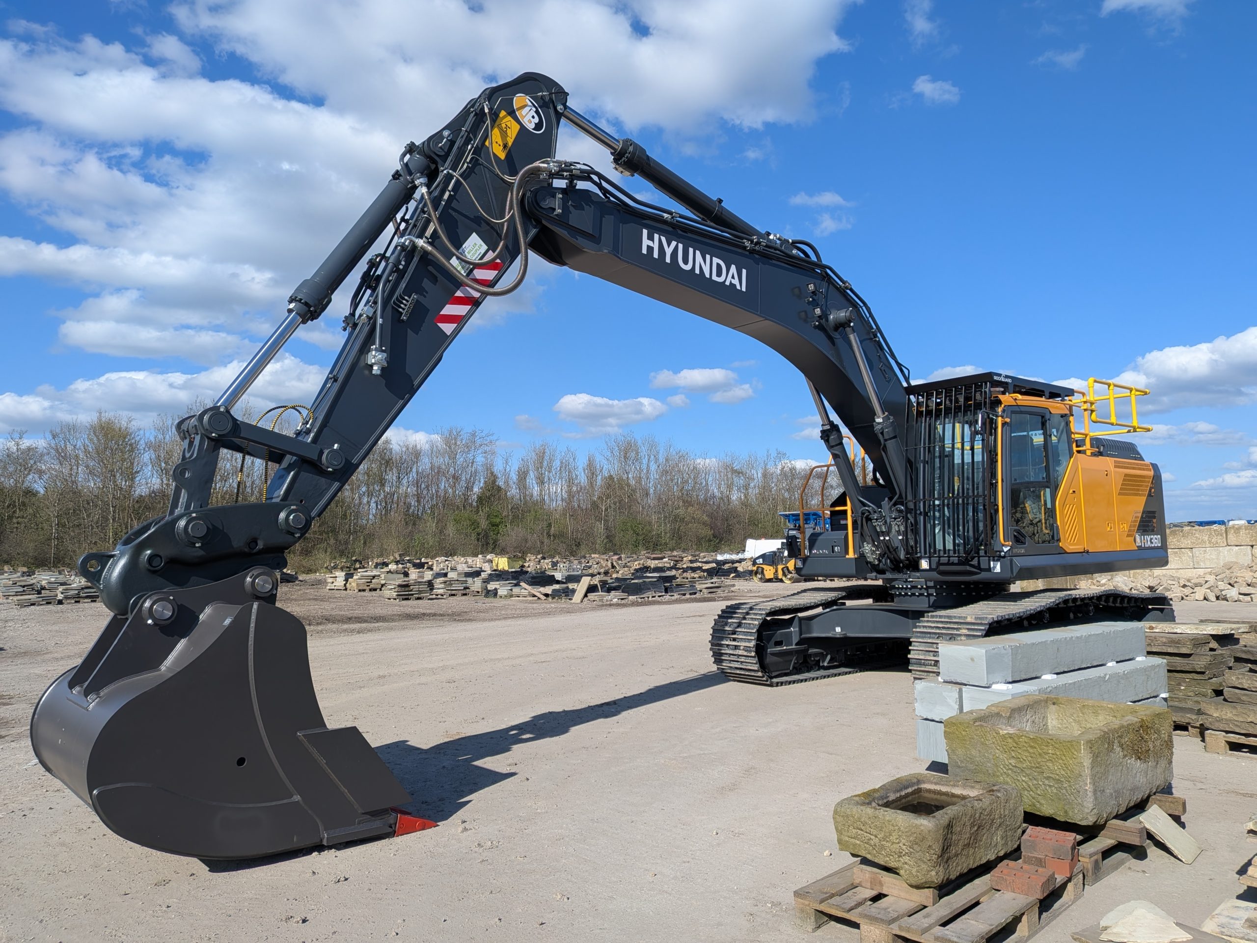 Hyundai HX360L demolition excavator